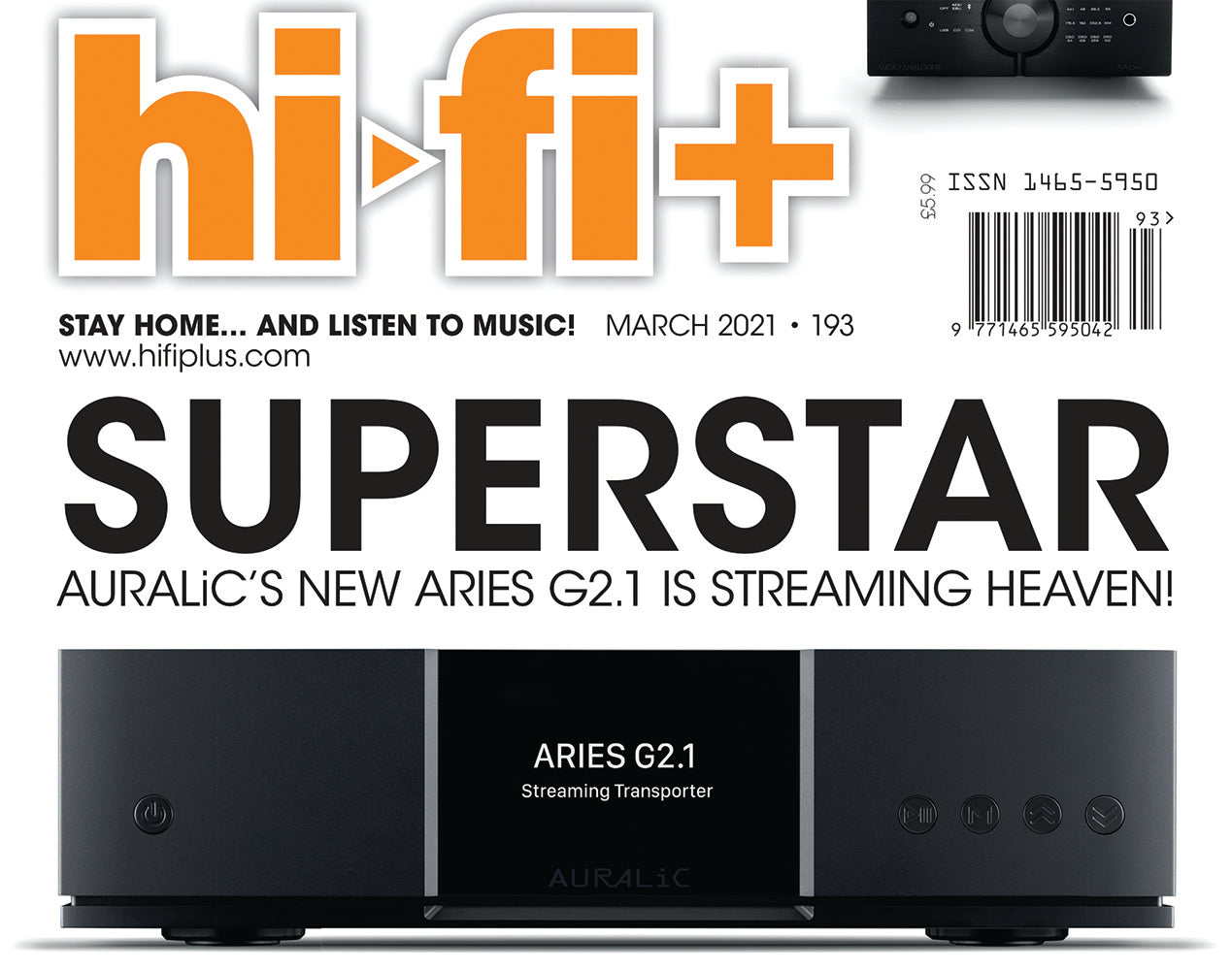SUPERSTAR - AURALiC's NEW ARIES G2.1 IS STREAMING HEAVEN