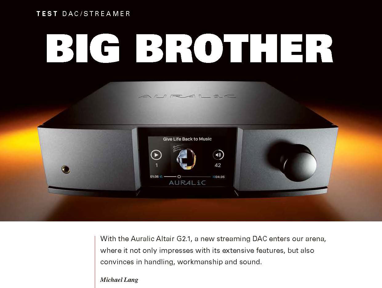Big Brother - ALTAIR G2.1 review by STEREO