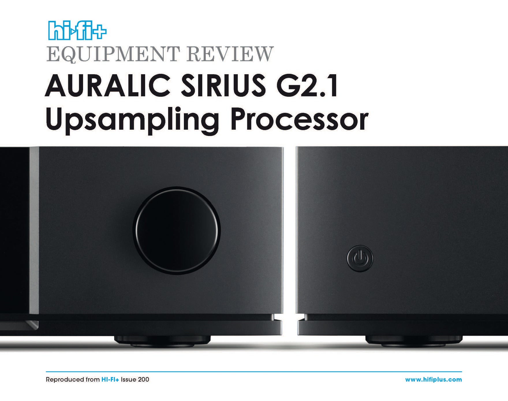 SIRIUS G2.1 Review by HIFI+UK