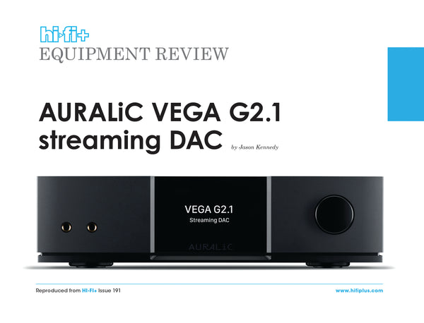 VEGA G2.1 Streaming DAC Review